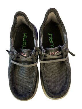 Kuru Draft Rento Black Kuru Cloud Sole For Comfort & Style Slip-On Shoes Size 7
